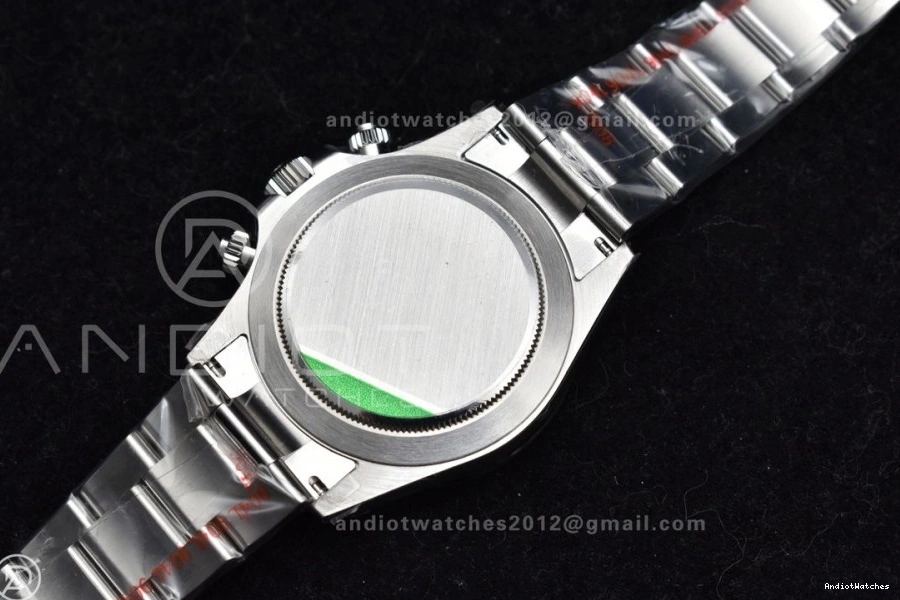 on Bracelet SS V Best QF 771 1:1 Edition WeatherProof 116520 White Dial SA4130 Daytona 0411